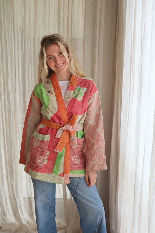 Kantha kimono NO.13