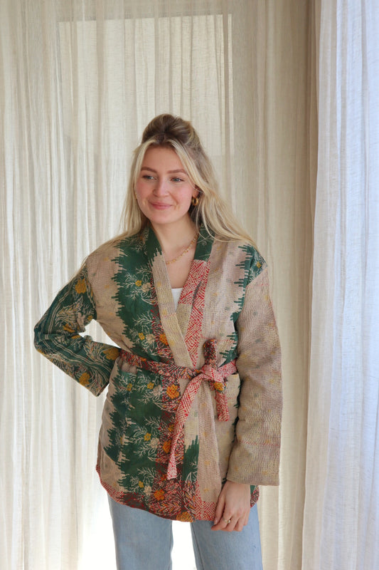 Kantha kimono NO.14