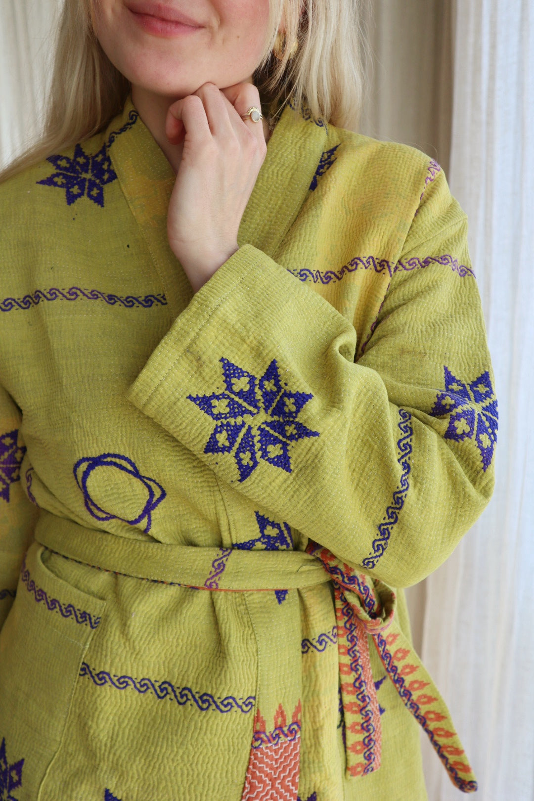 Kantha kimono NO.10