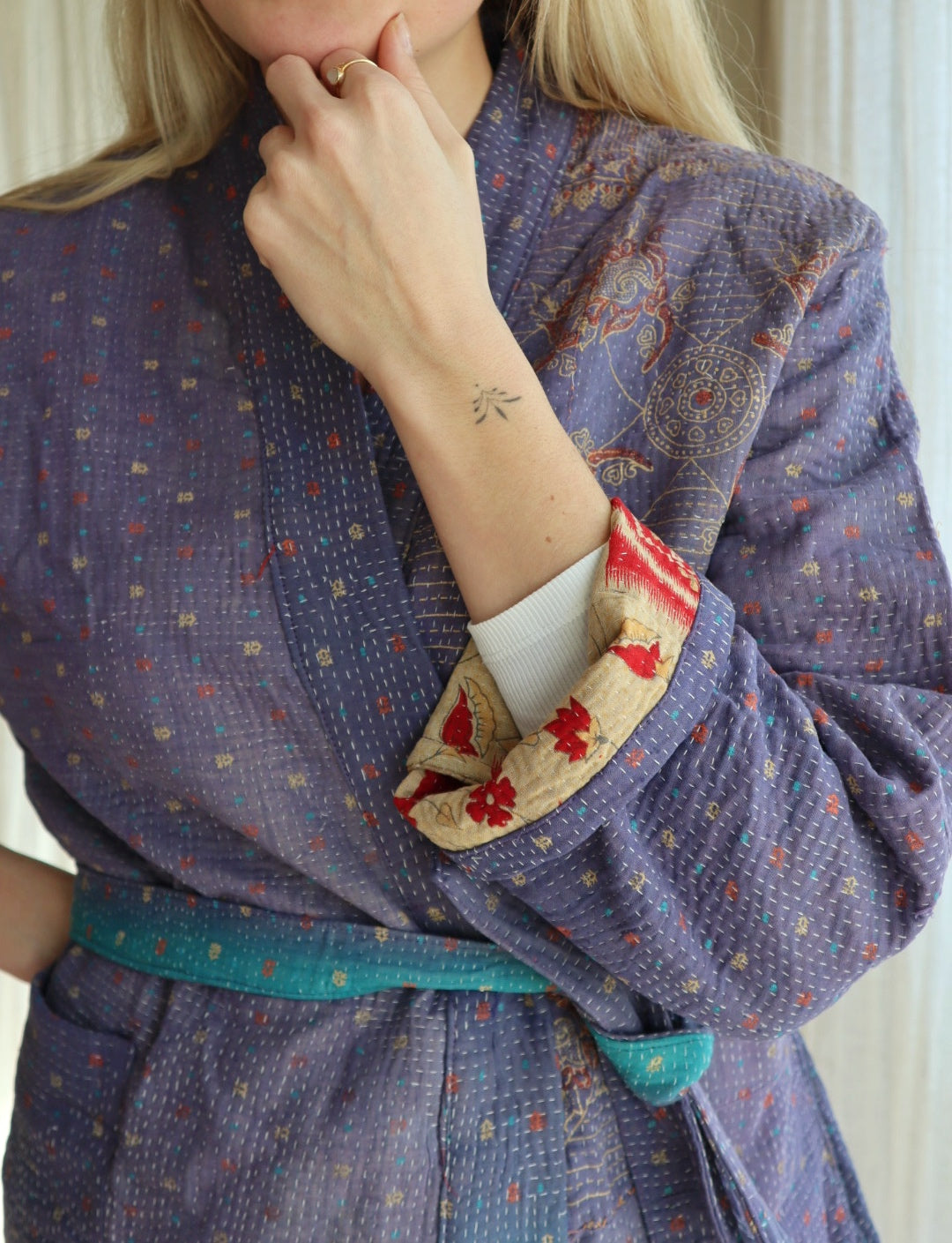 Kantha kimono NO.4